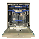 Door open Dishwasher 8Prog 3Basket Vortex SS Newton