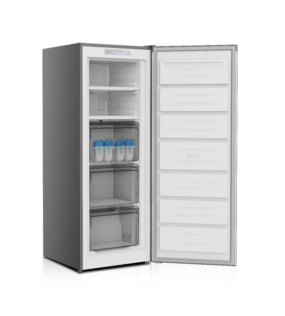 Freezer Upright Nofrost 5 Shelf 179Liter Silver