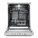 Door open Dishwasher 6Prog 2Basket 12Set Silver
