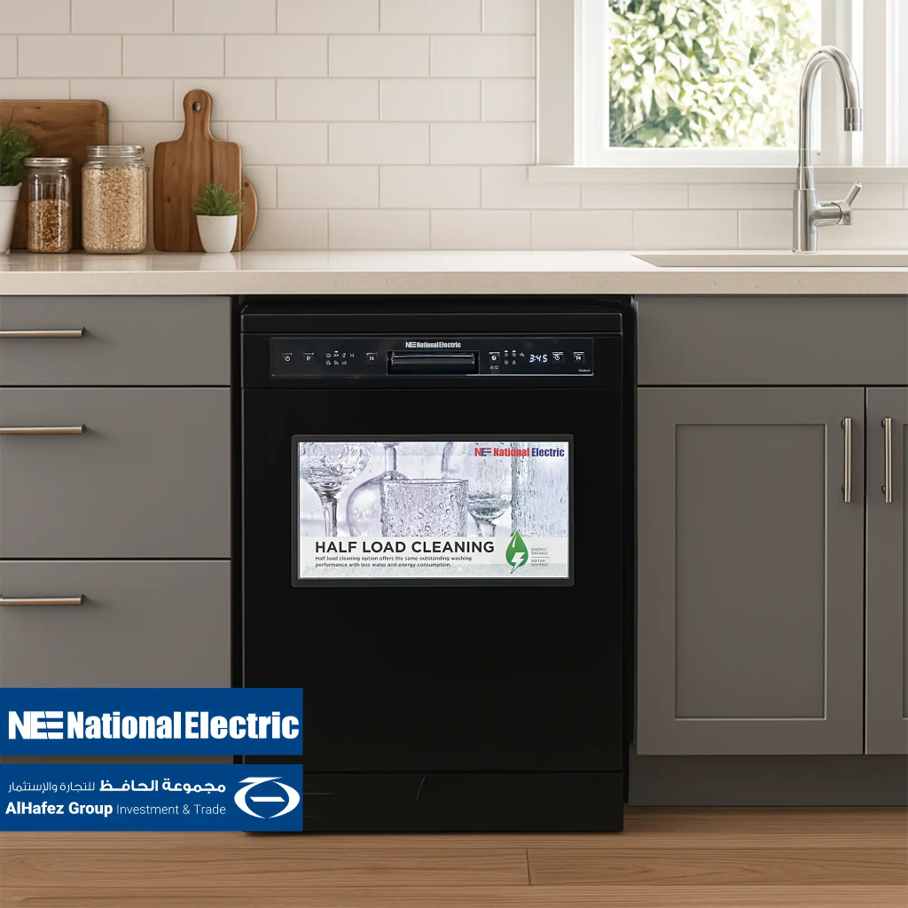 Mockup Dishwasher 6prg 2Basket 12set Black