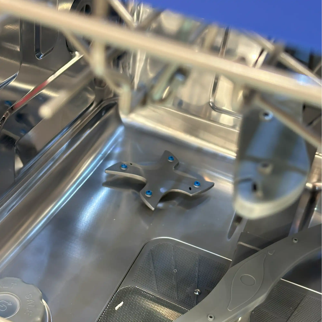 Detail Dishwasher Storm 9Prog 3Basket Vortex A+++ SS