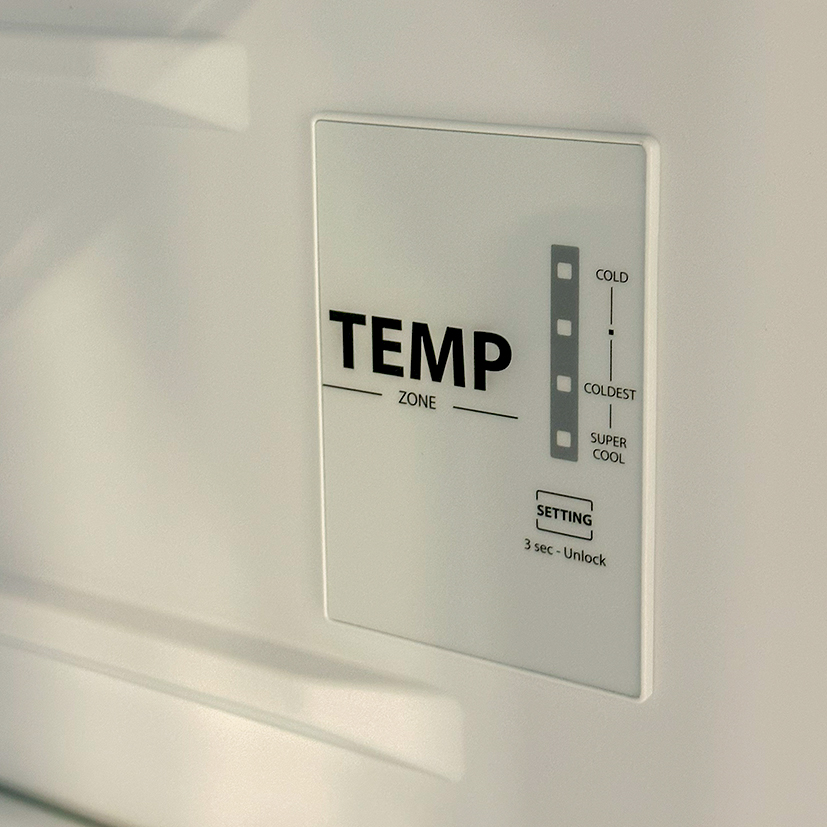 Refrigerator Nofrost 368L SS control