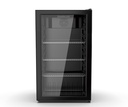 Bottle Cooler Glass Door 90 Liter black