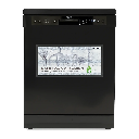 Dishwasher 6prg 2&1Basket 14set black