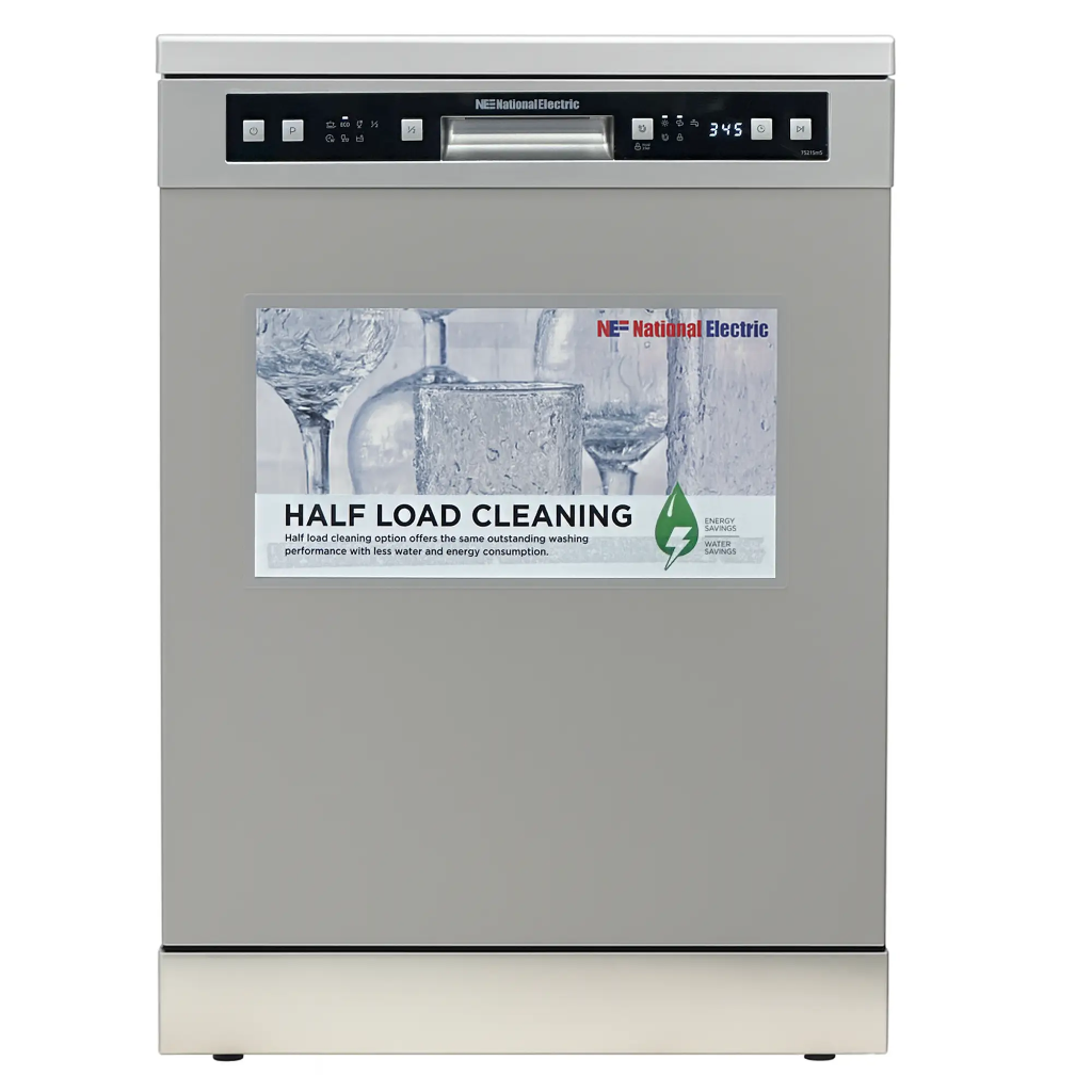 Dishwasher 6Prog 2Basket 12Set Silver