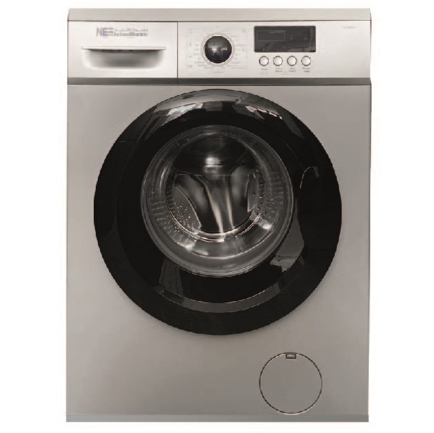 National Electric Washing Machine 8kg 1400rpm Silver