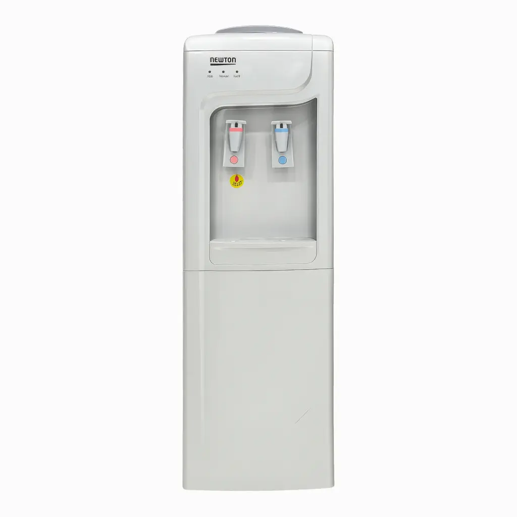 Water Cooler Stand Silver Newton