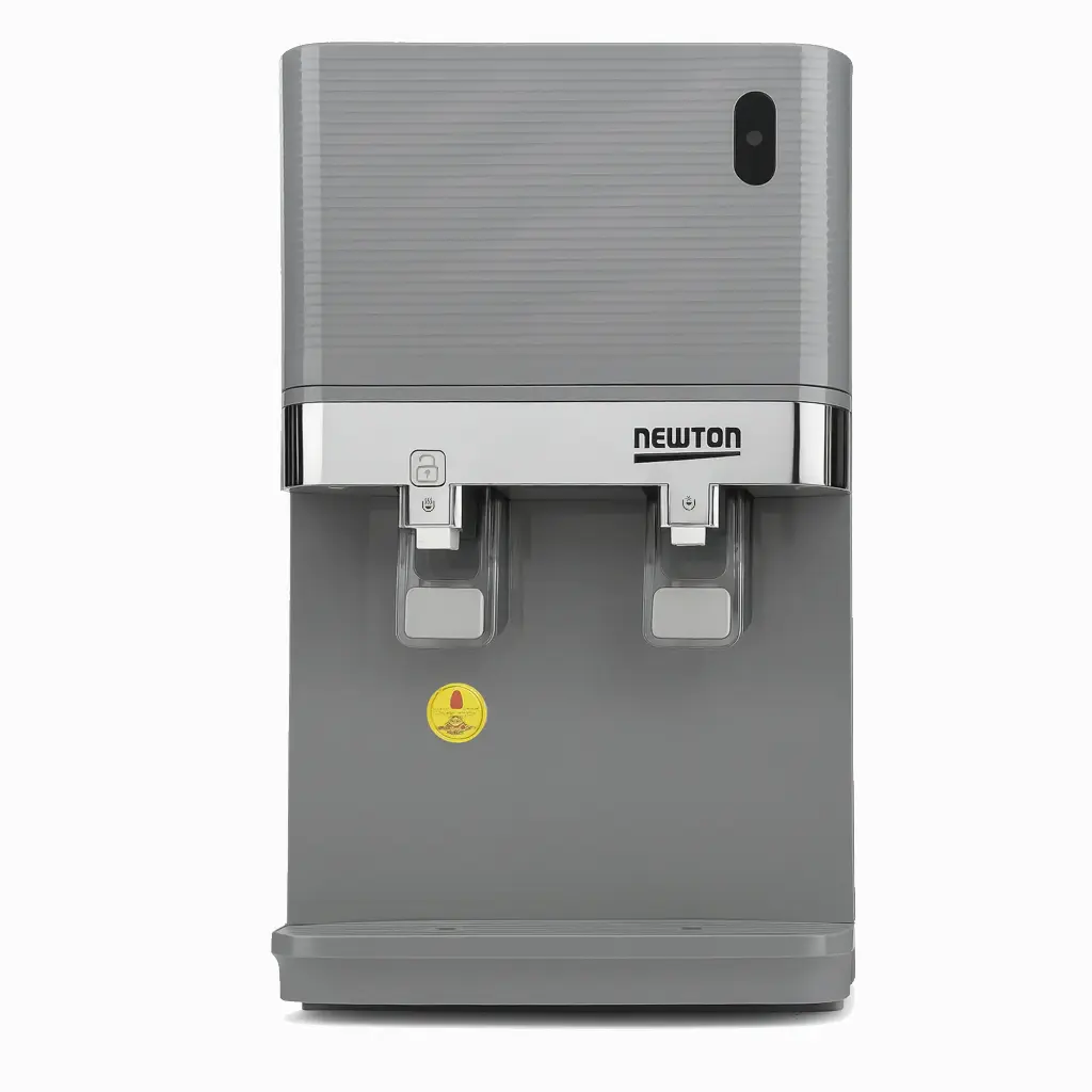 Water Cooler Table Silver Chrome