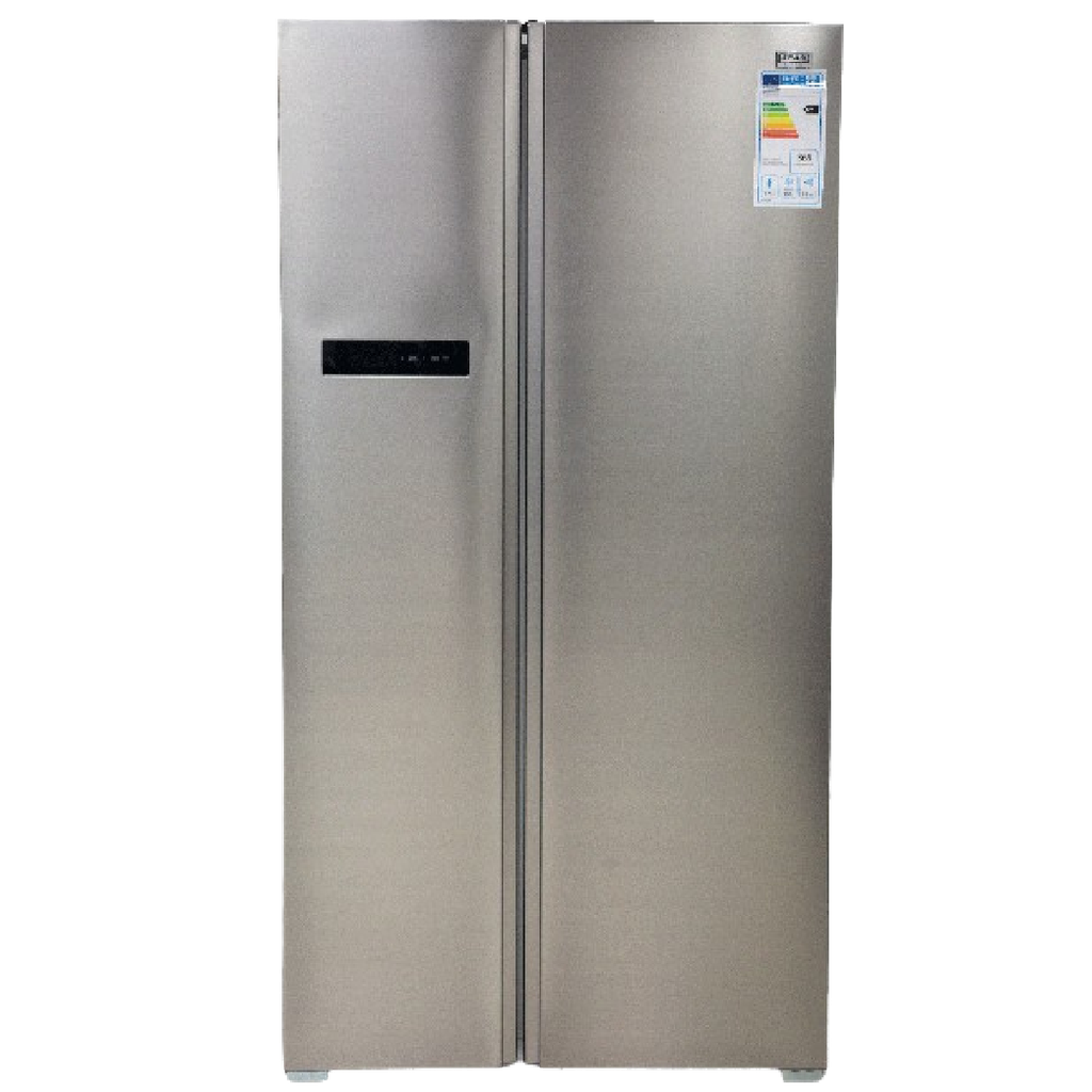 Newton SideBySide Refrigerator 623Liters - StainlessSteel