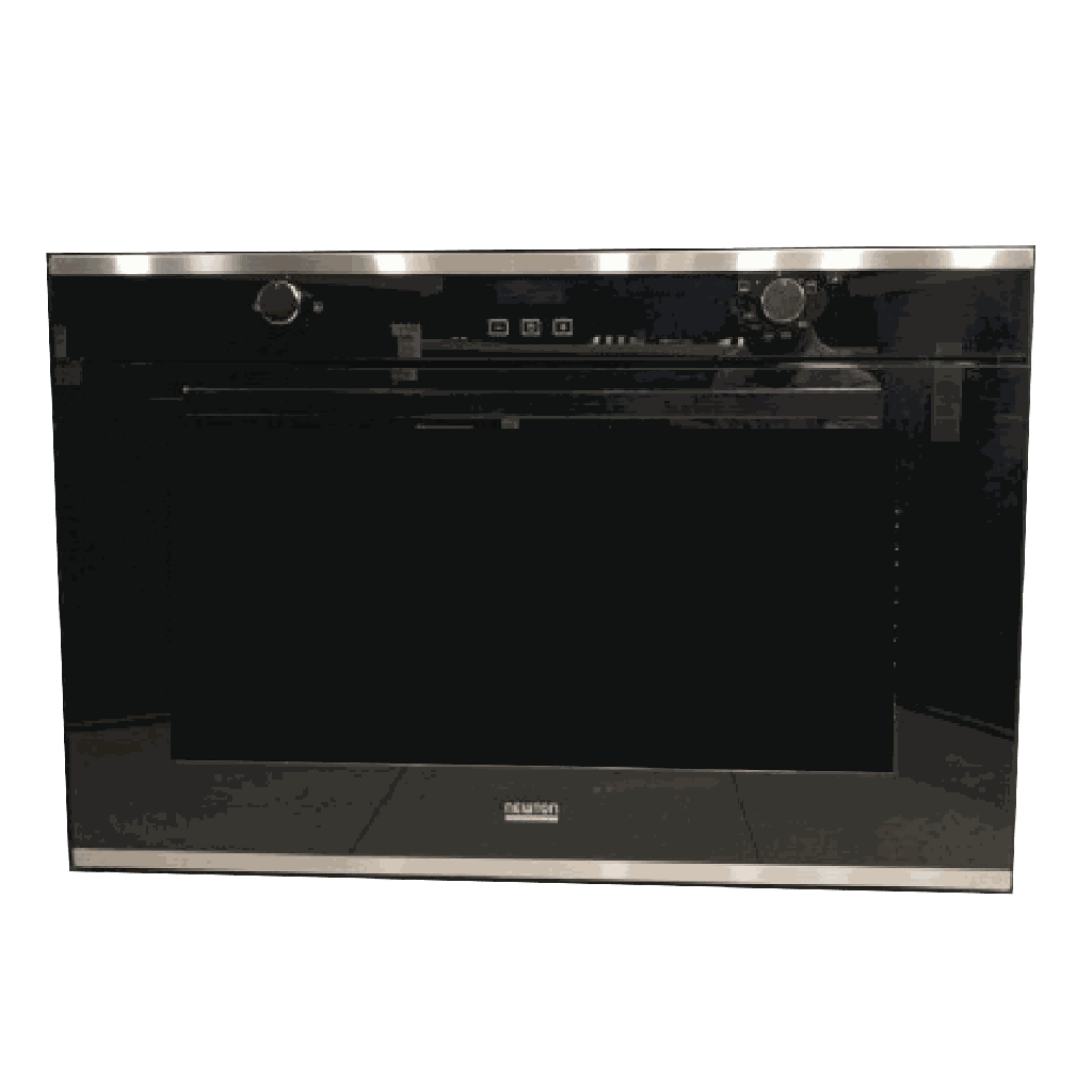 Oven Gas 90cm 135Liter 2+1Fans - Black