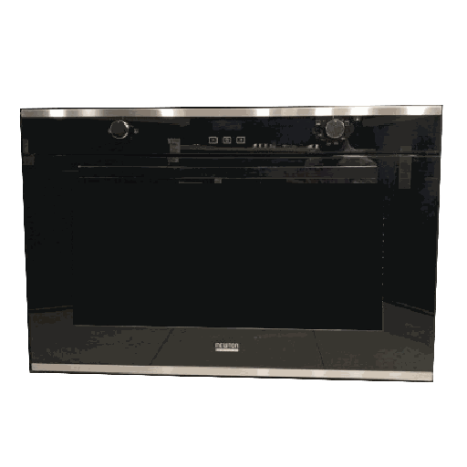 [6bG1353Gn] Oven Gas 90cm 135Liter 2+1Fans - Black