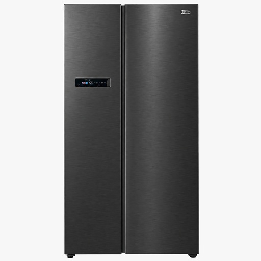 [1M771Bm] SideBySide Refrigerator 623Liters - Black