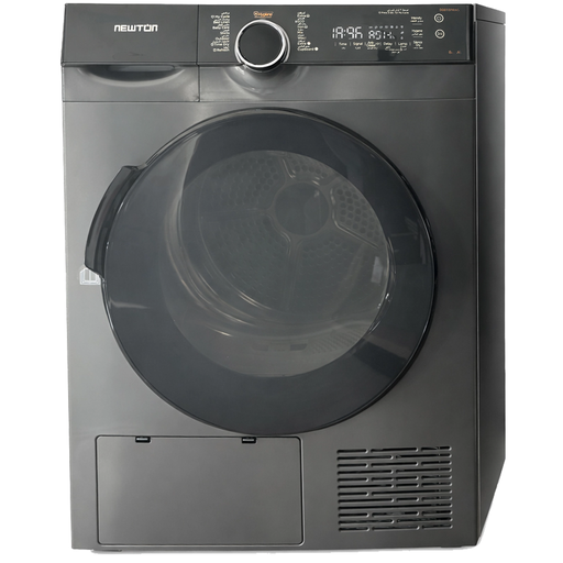 [2D0810PKm] Newton Dryer HeatPump 8kg A+++ Dark Silver
