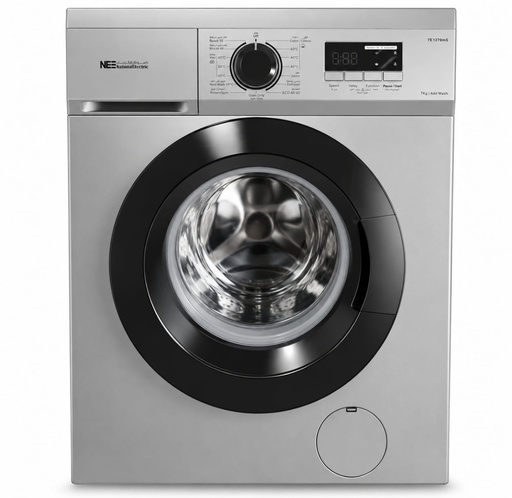 [2W07E1276m] Washing Machine 7kg 1200rpm Silver
