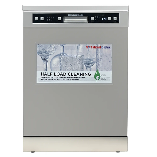 [2x7521Sm] Dishwasher 6Prog 2Basket 12Set Silver