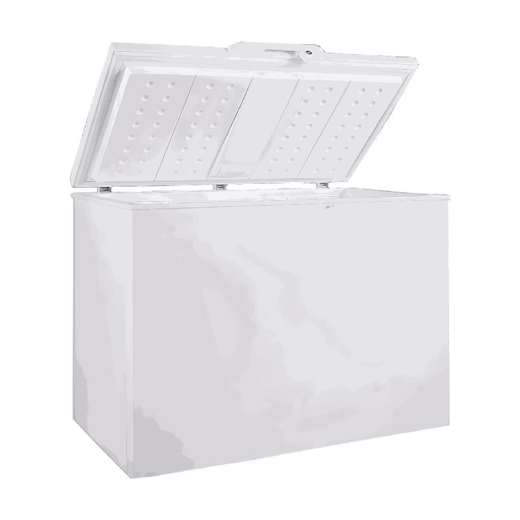 Chest Freezer 290L Glass White | Alhafez Group