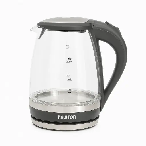 [8K8504G] Newton Glass Kettle 1.5L 2200W